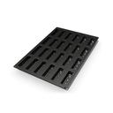Silikomart Black Silicone 24 Cavities Pois Mold, 24 x 16 x 1.5 inch