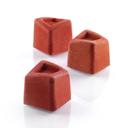 Silikomart Black Silicone 88 Cavities Mini Cube Mold, 24 x 16 x 1.5 inch