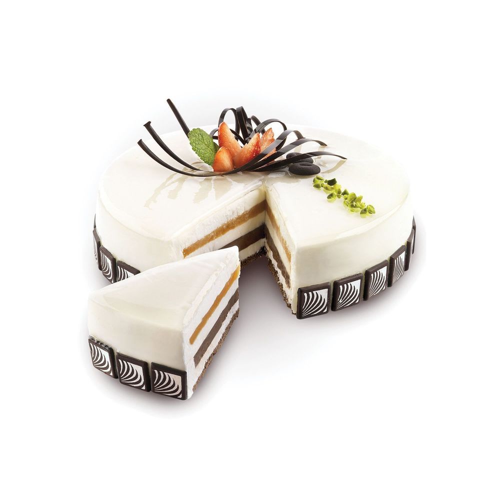 Silikomart Tor180 h50 TortaFlex Round 6 Piece Silicone Mold Set