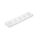 Silikomart MultiFlex MUL3D 5 Cavities Egg Silicone Mold, 2 inch x 2.9 inch Height Cavity
