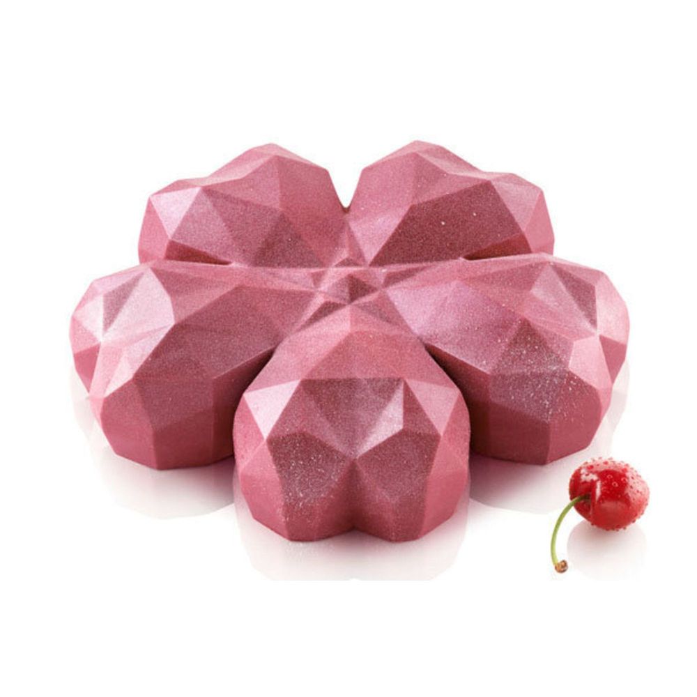 Silikomart TortaFlex Sakura Origami 600 Mold with Cutter, 6.69 inch Dia