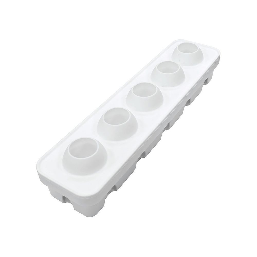 Silikomart Nocciola 125 Silicone Mold With Plastic Support, 59 X 59 X 62 Millimeter