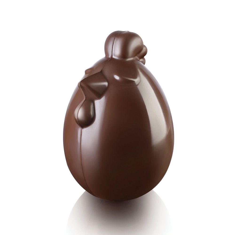 Silikomart Thermoformed Lady Cocca Chocolate Mold Set, set of 2