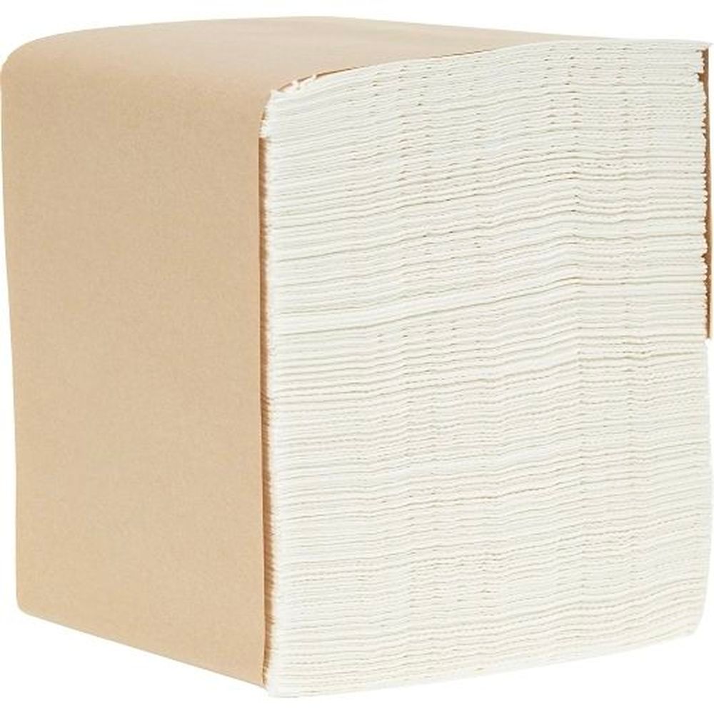 Paterson White 1 Ply Napkin, 9 X 9 Inch -- 4000 Per Case