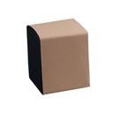 Paterson Black Plain 2 Ply Beverage Napkin, 9 x 9 inch - 1000 per case