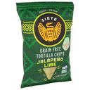 Siete Grain Free Jalapeno Lime Tortilla Chips, 5 Ounce -- 12 per case