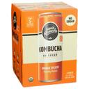 Liquid Remedy Organic Sugar Free Orange Splash Kombucha, 48 Fluid Ounce -- 6 per case