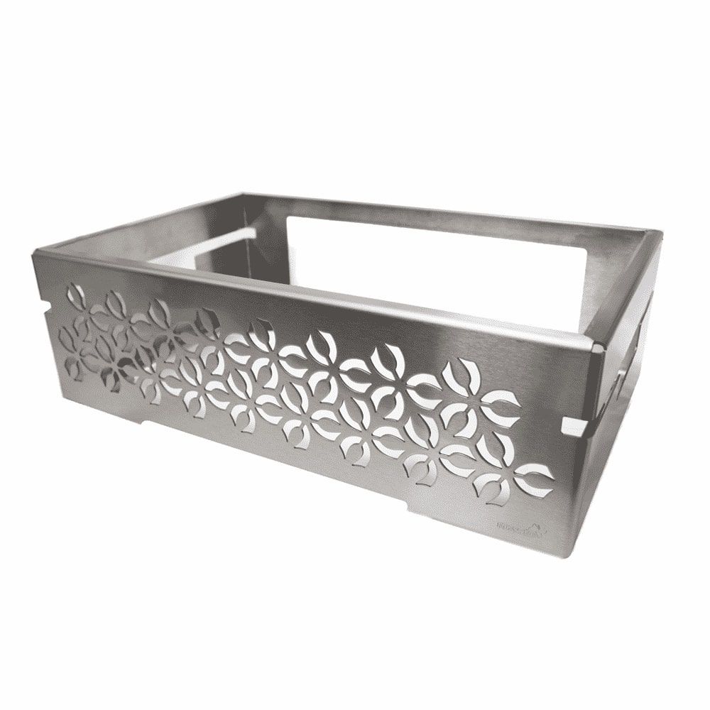 Rosseto Iris Multi-chef Stainless Steel Frame Only, 21.5 X 13.5 X 7.25 Inch