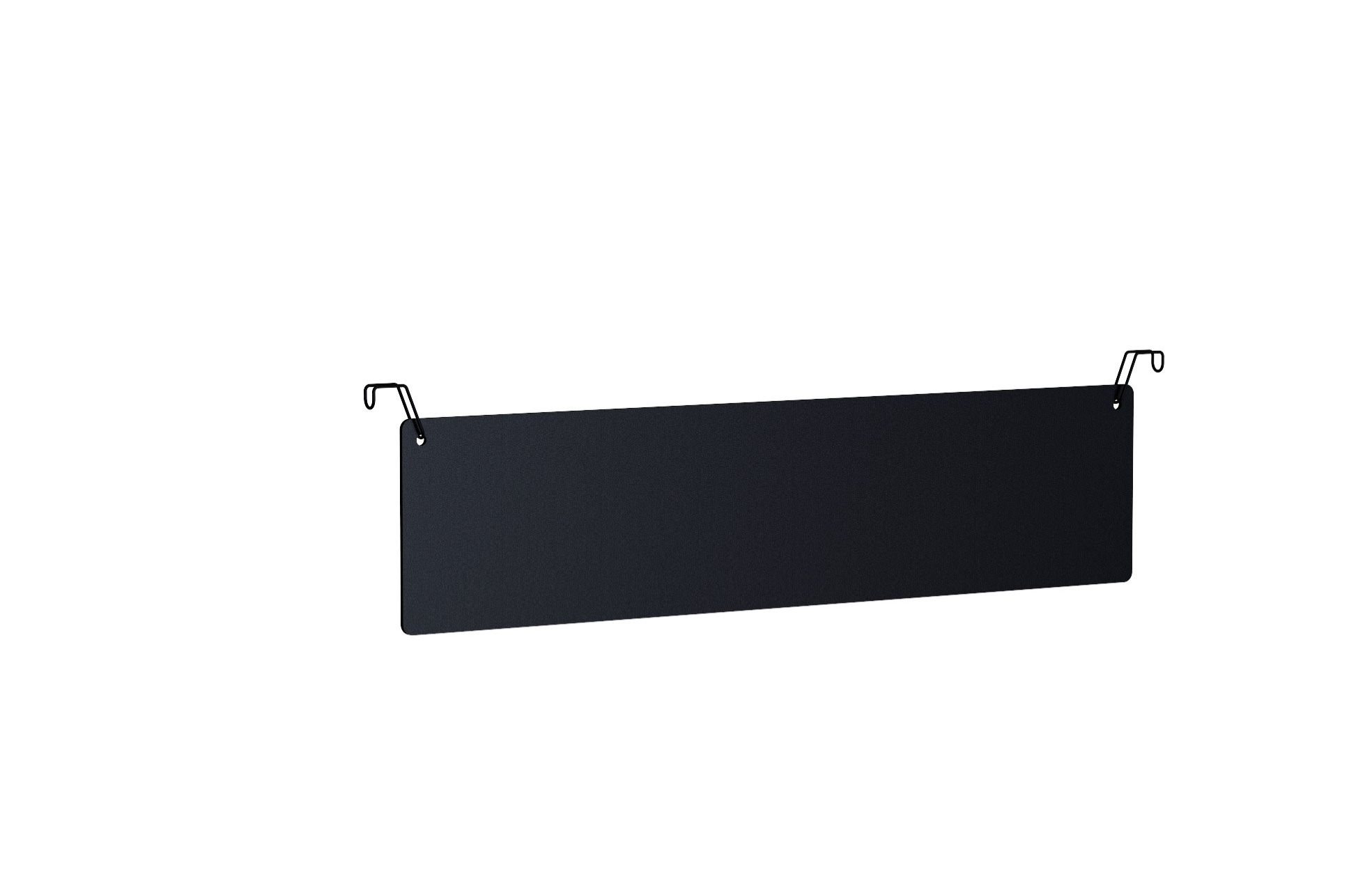 Rosseto Modulite Chalkboard Sign, 34.7 × 0.3 × 7.9 inch