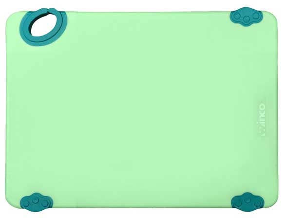Winco Statik Board Green Cutting Board with Hook, 12 x 18 x 1/2 inch -- 6 per case