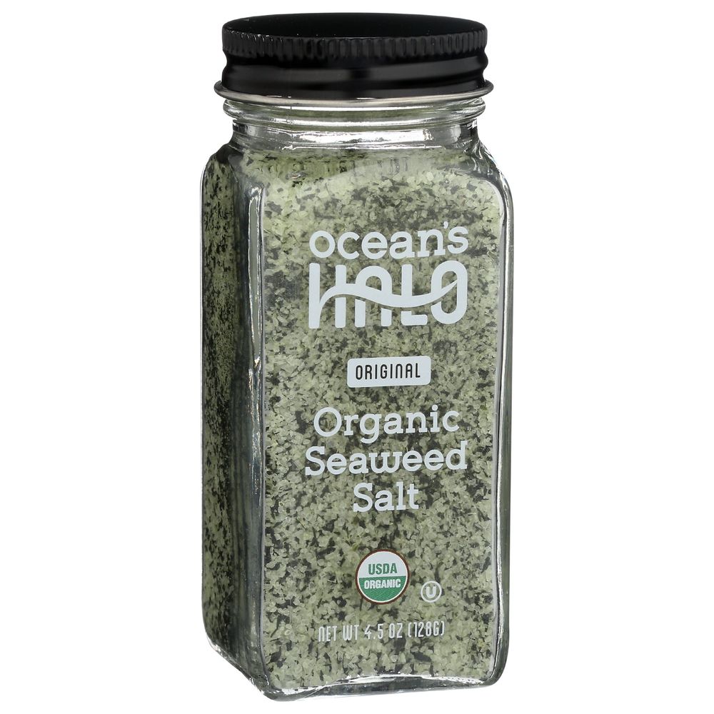 Oceans Halo Organic Original Seaweed Salt, 4.5 Ounce -- 6 per case