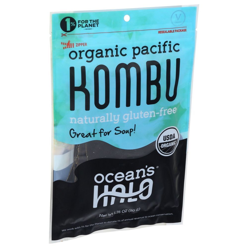 Ocean's Halo Organic Kombu, 1.76 Ounce -- 10 Per Case