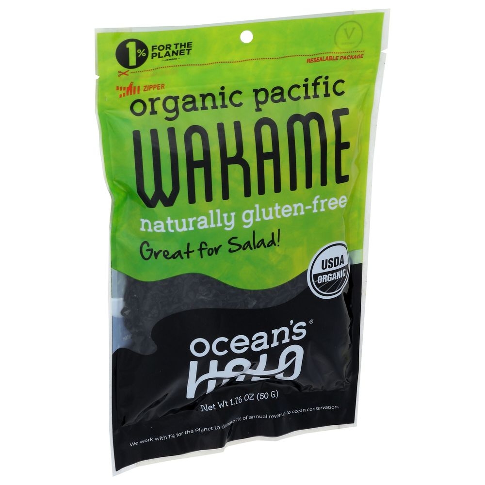 Oceans Halo Organic Wakame, 1.76 Ounce -- 10 per case