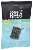 Oceans Halo Sea Salt Seaweed Snacks, 0.14 Ounce -- 20 per case