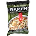 Koyo Foods Garlic Pepper Dry Ramen Noodles, 2.1 Ounce -- 12 per case.