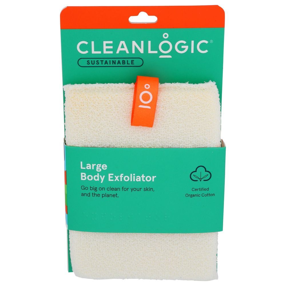 Cleanlogic Sustainable Large Body Exfoliator -- 6 Per Case