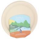 World Centric 10 inch Fiber Compostable Plate, 20 count -- 12 per case