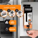 Safeko Wall Mount Dispense-O-Net Lightweight Hairnet System