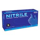 Safeko Small Blue 4 Mil Powder Free Nitrile Examination Gloves, 100 count -- 10 per case