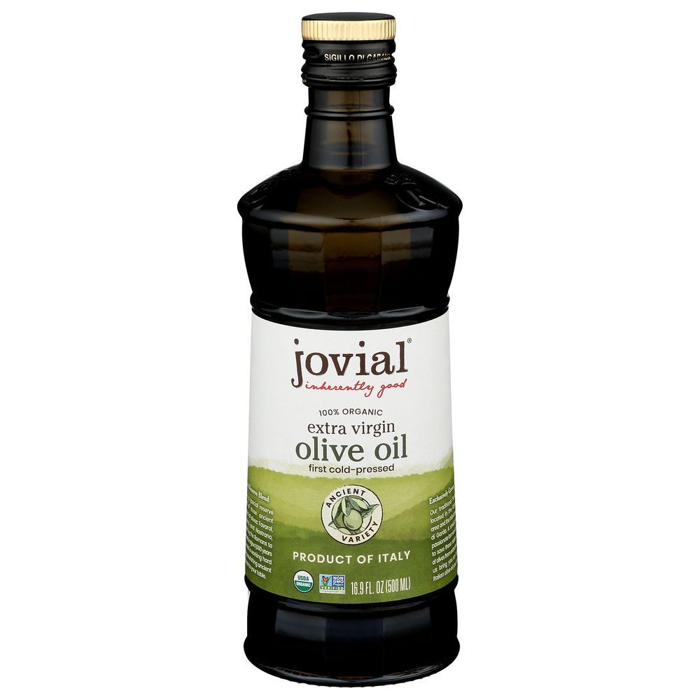 Jovial Organic Extra Virgin Olive Oil, 16.9 Fluid Ounce -- 6 Per Case