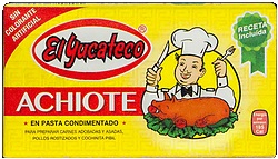 El Yucateco Achiote Paste, 3.5 Ounce -- 12 Per Case