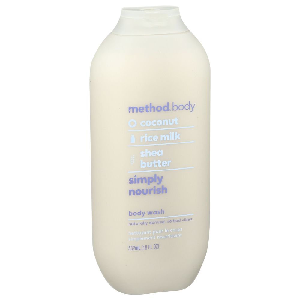 Method Simply Nourish Body Wash, 18 Ounce
