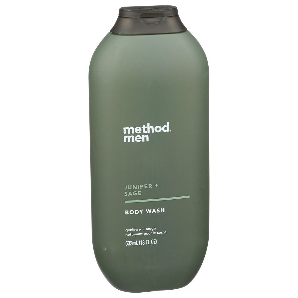 Method Men Juniper Plus Sage Body Wash, 18 Ounce