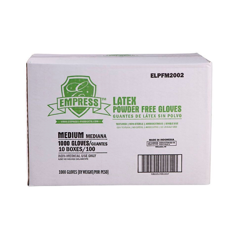Empress Small Powder Free Latex Glove -- 1000 per case