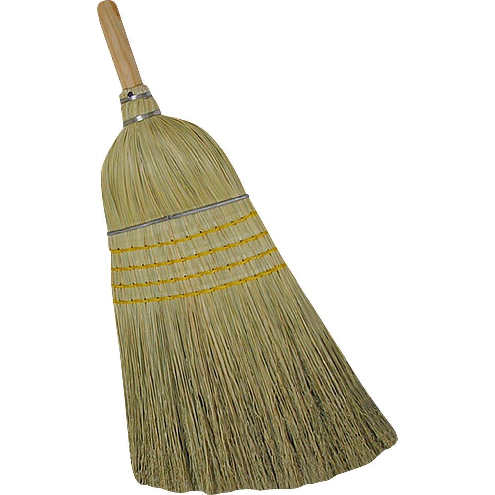 Performance Plus Number 28 Blended Corn Warehouse Broom With Black Handle, 42 X 1 1/8 Inch -- 6 Per Case
