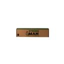 Strongman LLD Repro Liner 33 Micron Black 40 to 45 Gallon Perforated Roll, 40 x 46 inch -- 100 per case