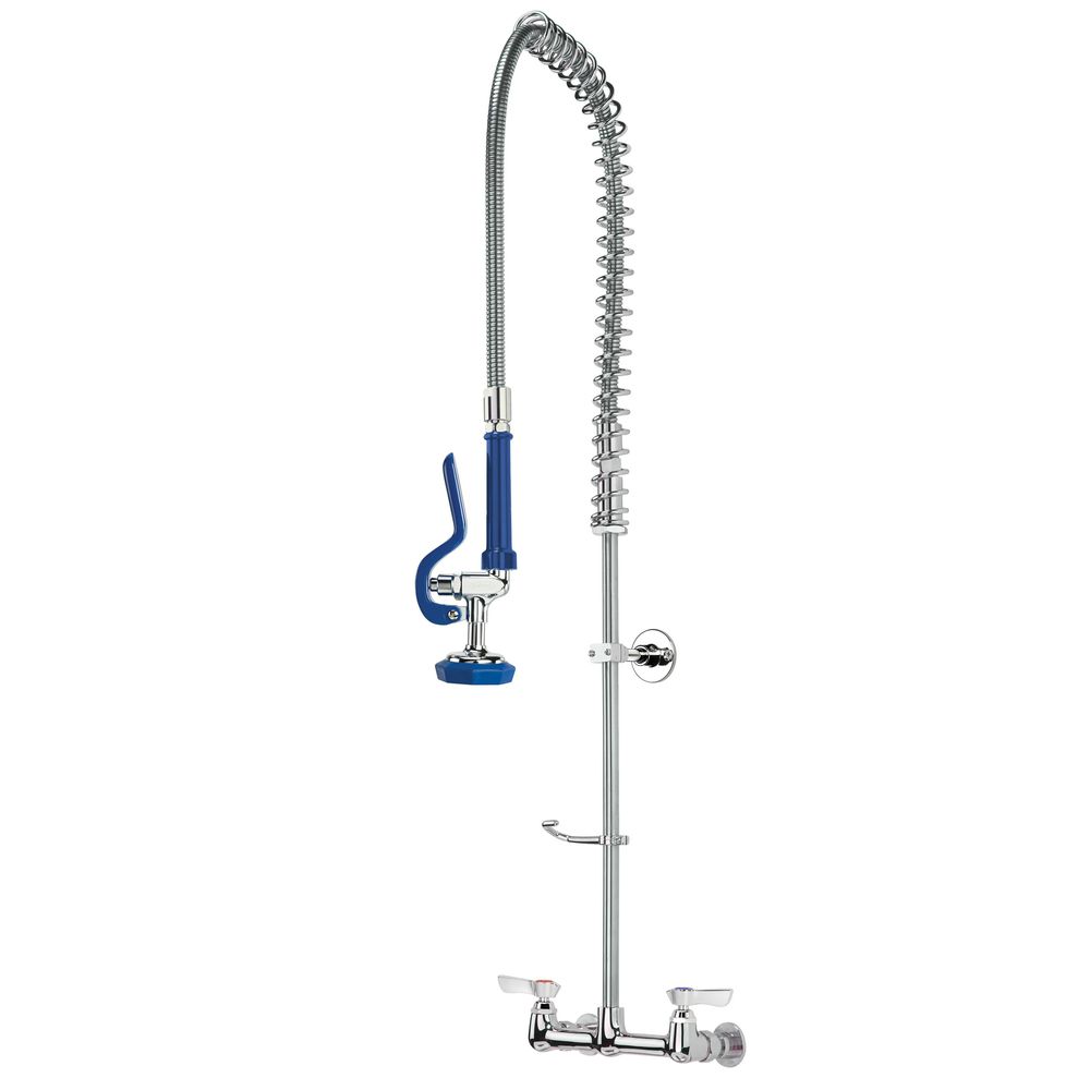 Krowne Silver Series 8 inch Center Wall Mount Pre-Rinse with Wall Bracket