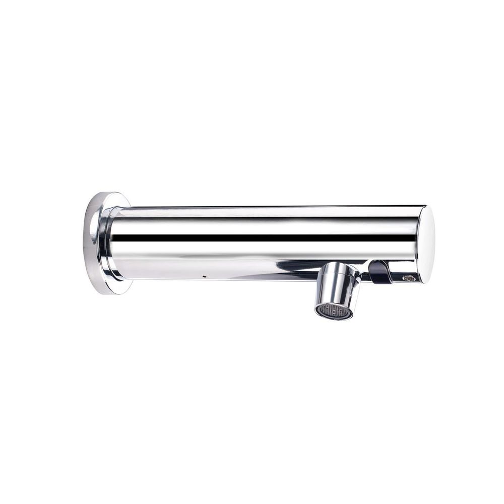 Krowne Royal Series Single Hole Wall Mount Sensor Faucet with Straight Spout, Built-In Control Module