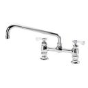 Krowne Royal Series 8 inch Center Raised Deck Mount Faucet with 12 inch Spout