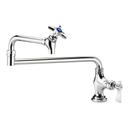 Krowne Royal Series Single Hole Deck Mount Pot Filler Faucet with 18 inch Jointed Spout