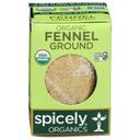 Spicely Organics Ground Fennel, 0.5 Ounce Box -- 6 per case