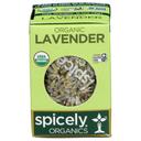 Spicely Organics Lavender, 0.1 Ounce Box -- 6 per case