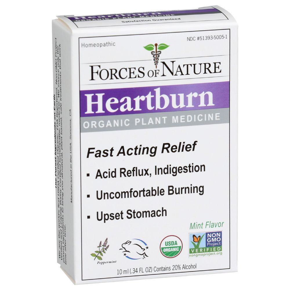 Forces Of Nature Organic Heartburn Relief, 10 Ml