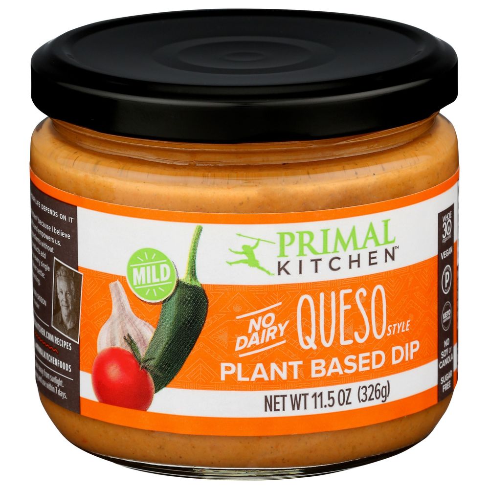 Primal Kitchen Queso Style Plant Based Dip, 11.5 Ounce -- 6 per case