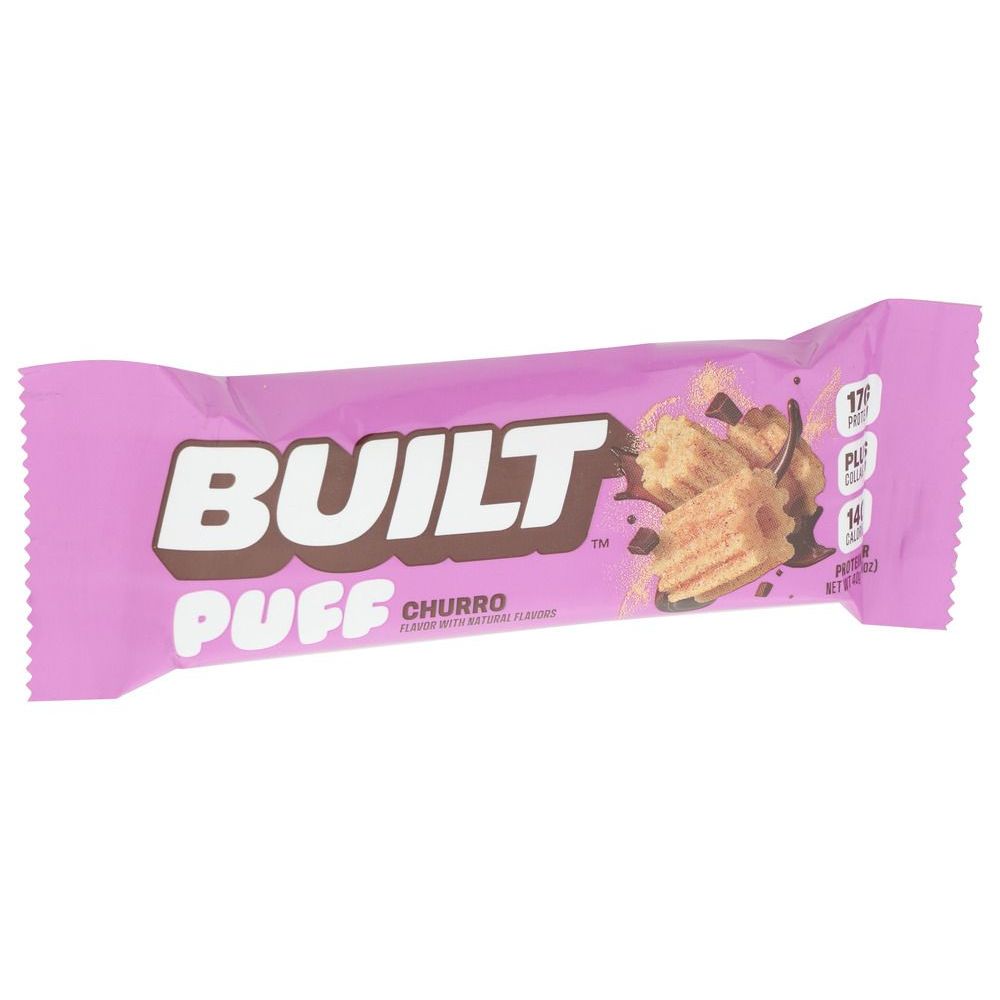 Built Churro Puff Protein Bar, 1.41 Ounce -- 12 per case
