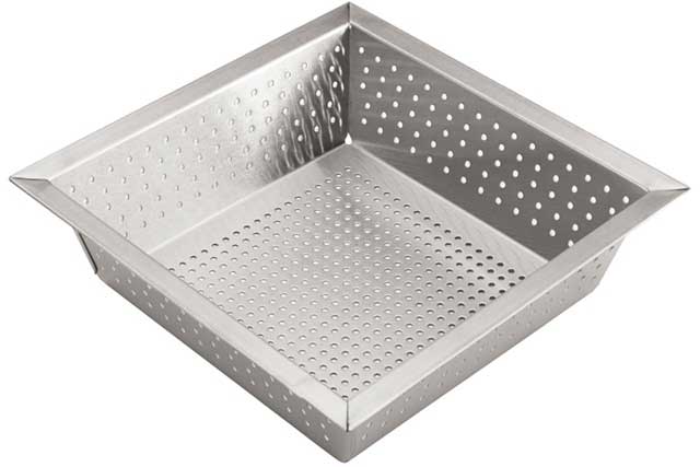 Winco Stainless Steel Floor Drain Strainer, 10 X 10 X 2 5/8 Inch -- 12 Per Case