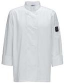 Winco Signature Chef White Medium Tapered Fit Mens Chef Jacket -- 24 per case