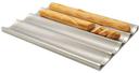 Winco 16 Gauge Aluminum 5 Slots Perforated Baguette Pan with Silicon Glaze, 18 x 26 x 1 inch -- 6 per case