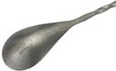 Winco After5 18/8 Stainless Steel Crafted Steel Finish Teardrop End Bar Spoon, 12 inch Length -- 120 per case