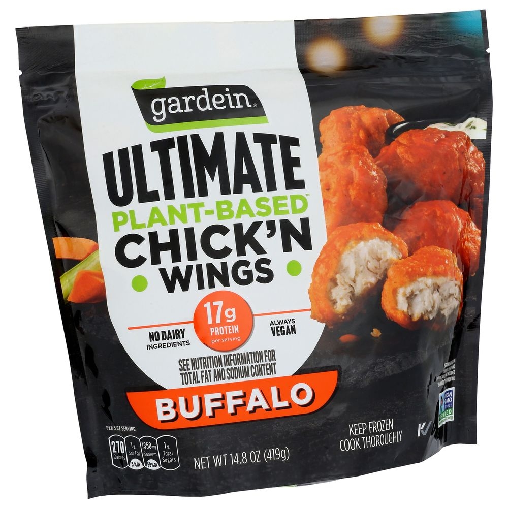 Gardein Ultimate Plant Based Buffalo Chickn Wings, 14.8 Ounce -- 6 Per Case
