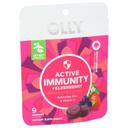 Olly Berry Brave Active Immunity Plus Elderberry Gummies, 9 count -- 8 per case