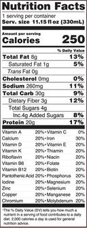 Only What You Need Chocolate Complete Nutrition Meal Replacement Shake, 11.15 Fluid Ounce -- 3 per case