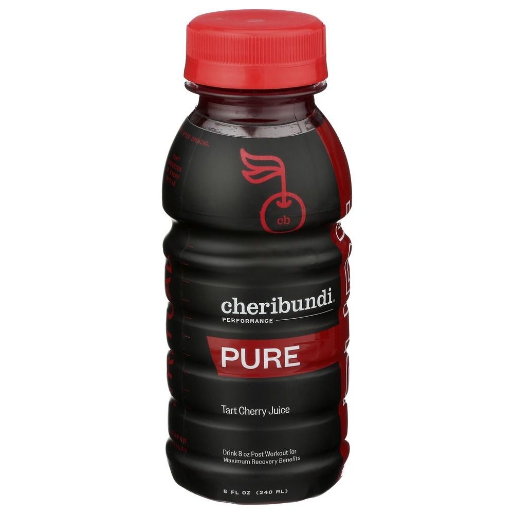 Cheribundi Pure Tart Cherry Juice, 8 Fluid Ounce -- 12 per case