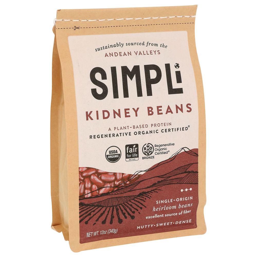Simpli Organic Kidney Beans, 12 Ounce -- 8 per case