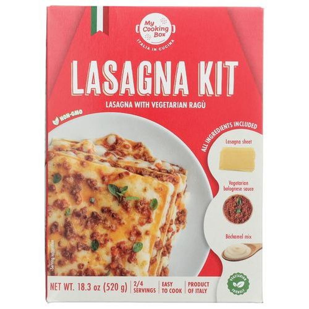 My Cooking Box Lasagna Pasta Kit, 18.38 Ounce -- 7 Per Case