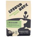 Groundwork Organic Wild Bloom Whole Bean Coffee, 10 Ounce -- 6 per case